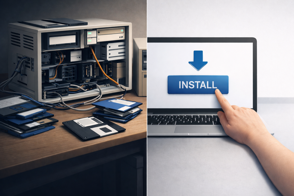 BBB #1 — Quando per installare un programma serviva coraggio (non un click)