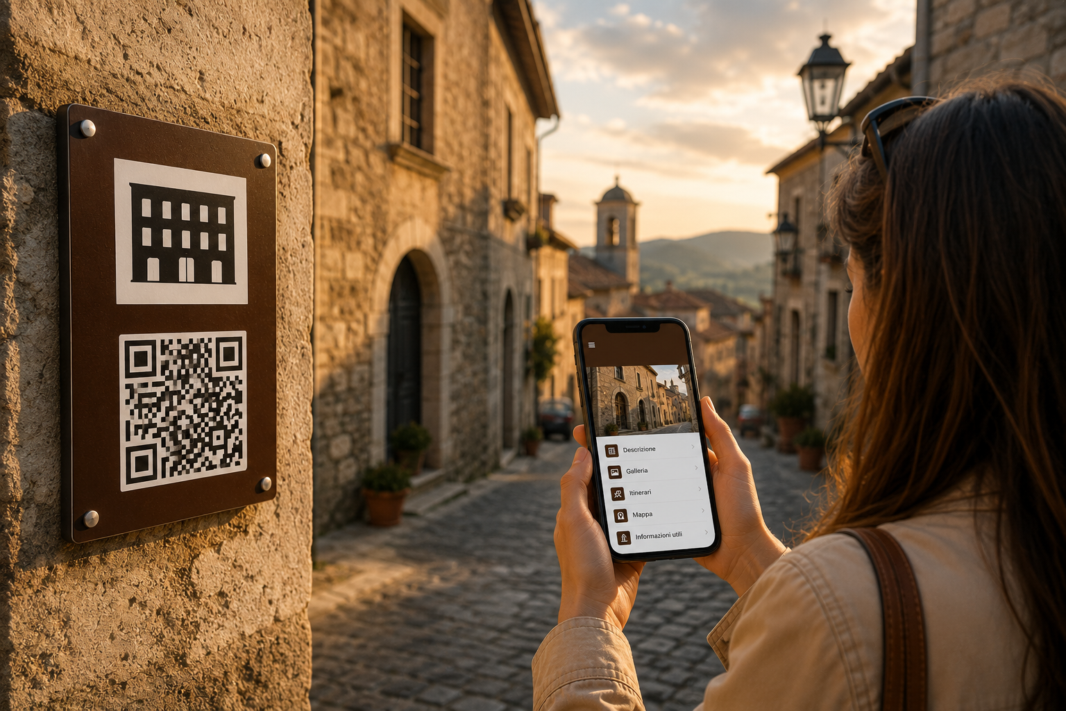 Case study Q-VADIS: QR Code e consultazione mobile del territorio