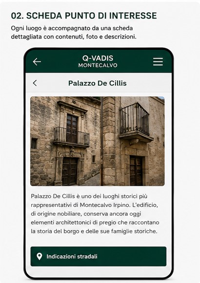 Scheda digitale Palazzo De Cillis con foto, descrizione e indicazioni stradali
